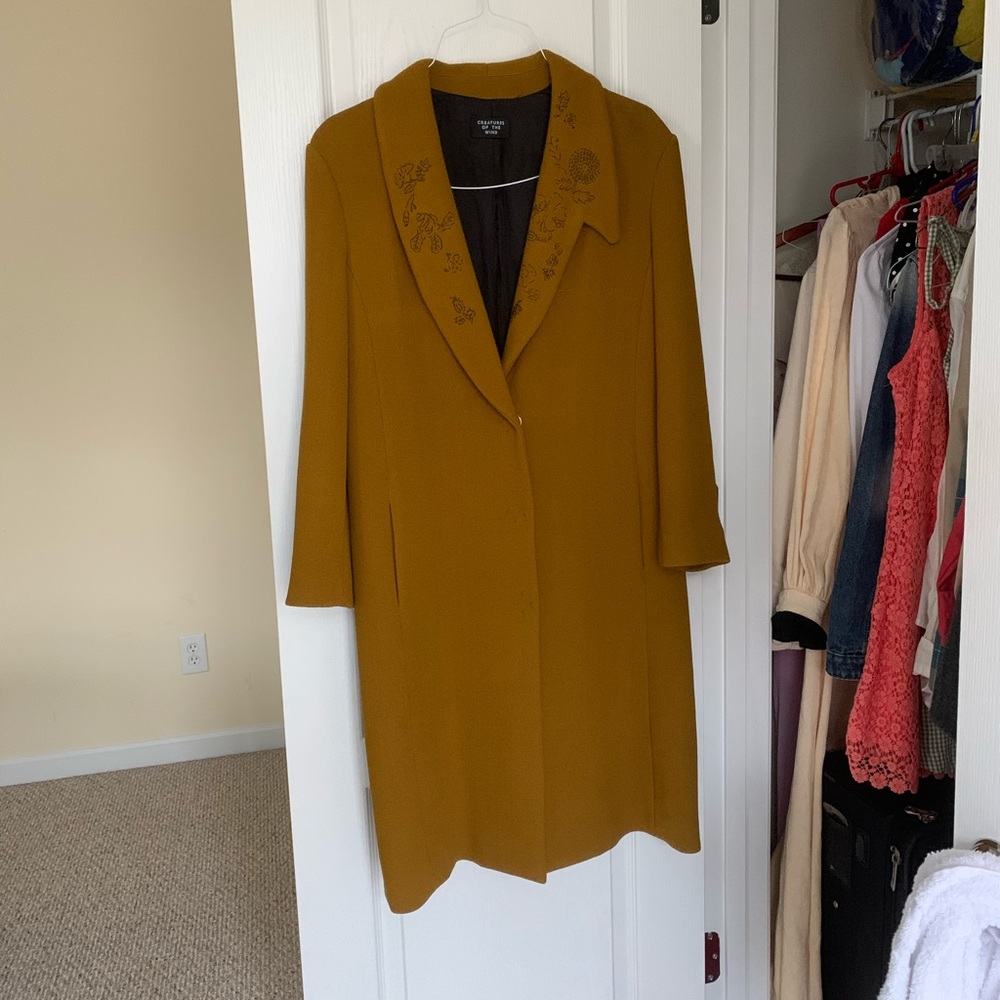 Creatures of the Wind Virgin Wool Coat - Picture 2 of 4